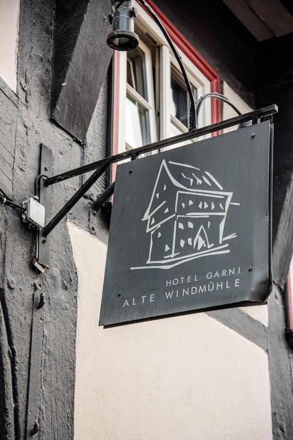 Hannoversch Münden Alte Windmuehle - Hotel Garni מראה חיצוני תמונה